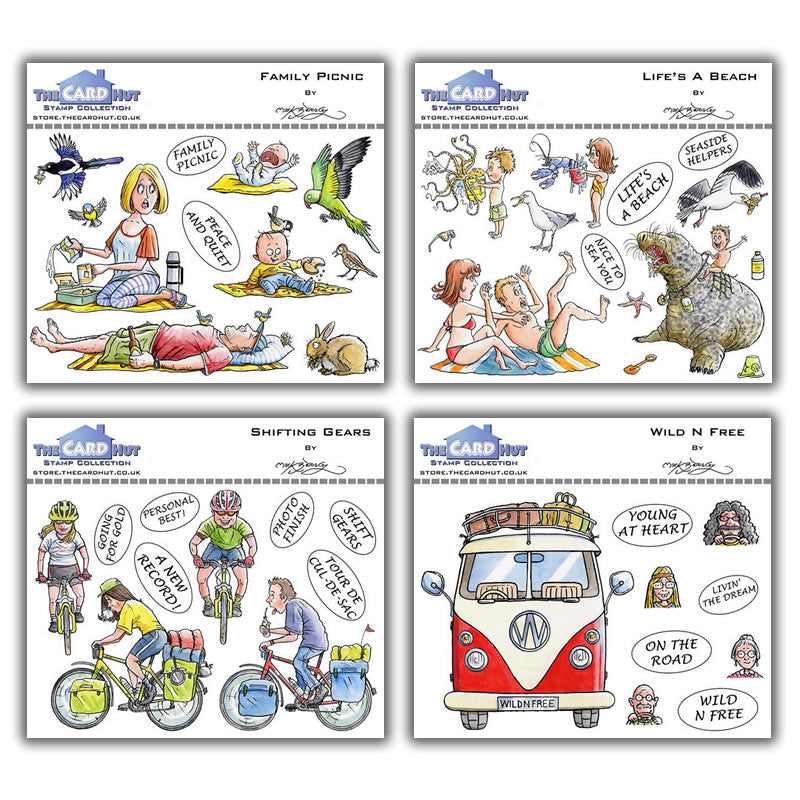 Mark Bardsley: Outdoors Summer Holiday Stamp Collection