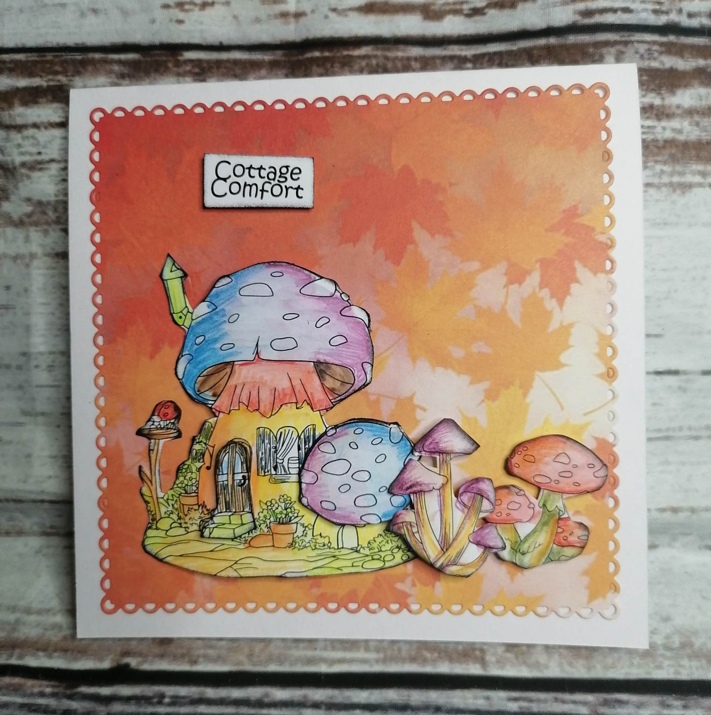 Linda Ravenscroft: Fairyland - Toadstool Houses Stamp Collection