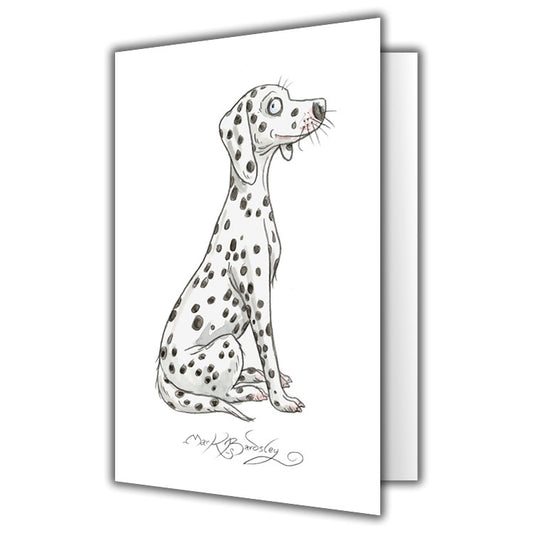 Dalmatian Greetings Card