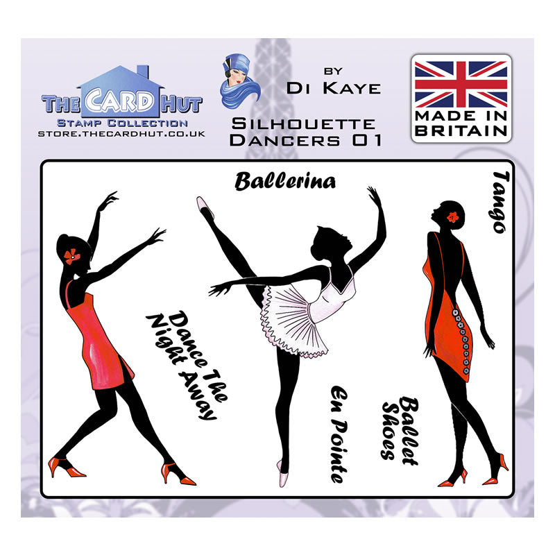 Di Kaye -  Silhouette Dancers Stamp Collection
