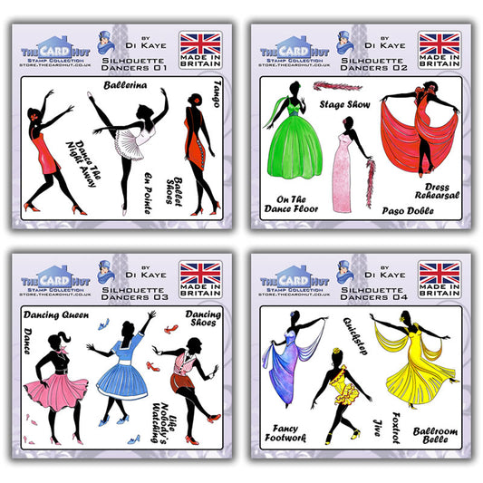 Di Kaye -  Silhouette Dancers Stamp Collection