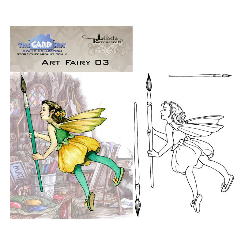 Linda Ravenscroft: Art Fairies Stamp Collection