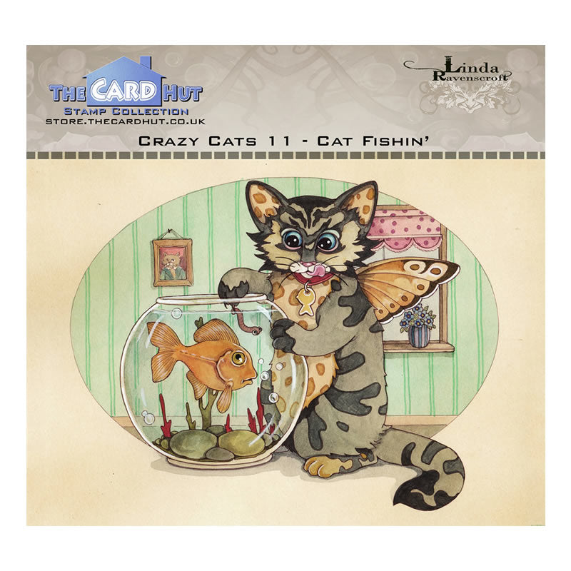 Linda Ravenscroft: Crazy Cats - Kitty Mischief Stamp Collection