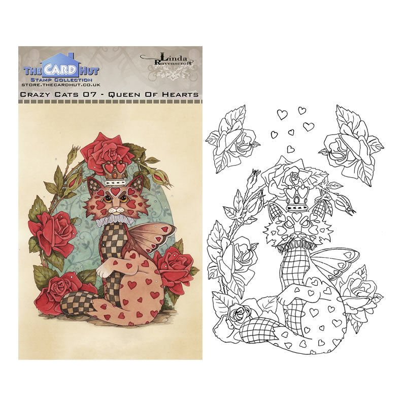 Linda Ravenscroft: Crazy Cats - Purrrfect Cats Stamp Collection