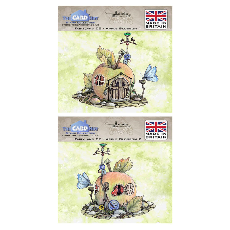 Linda Ravenscroft: Fairyland - Fruity Houses Stamp Collection