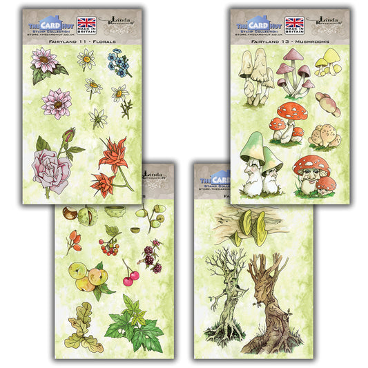 Linda Ravenscroft: Fairyland - Embellishment Stamp Collection