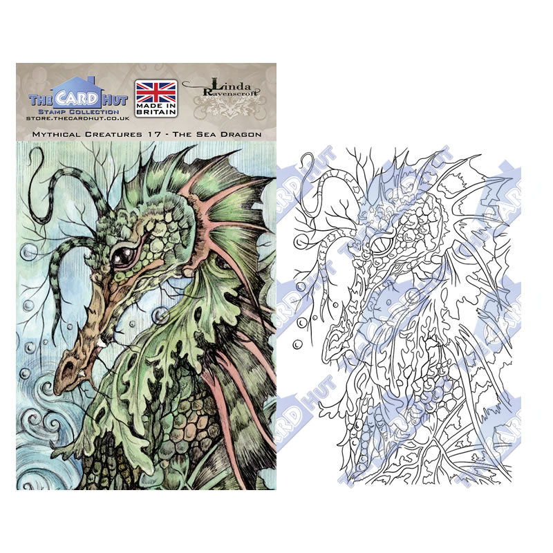 Linda Ravenscroft: Mythical Creatures - Dragon Stamp Collection