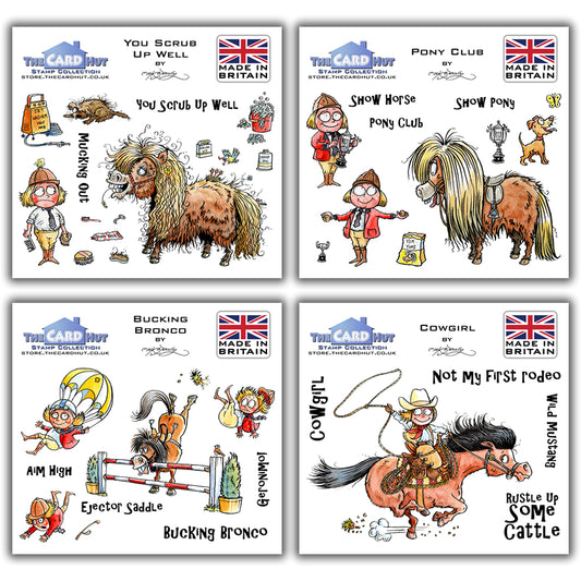 Mark Bardsley: Horsing Around Stamp Collection