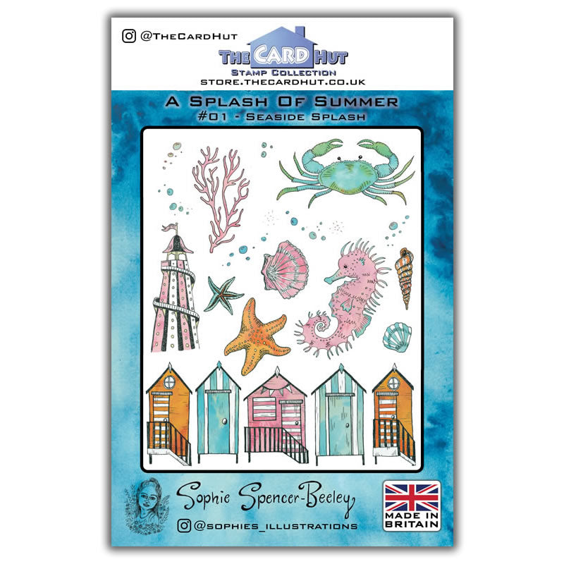 A Splash of Summer Stamp Collection by Sophie Spencer Beeley