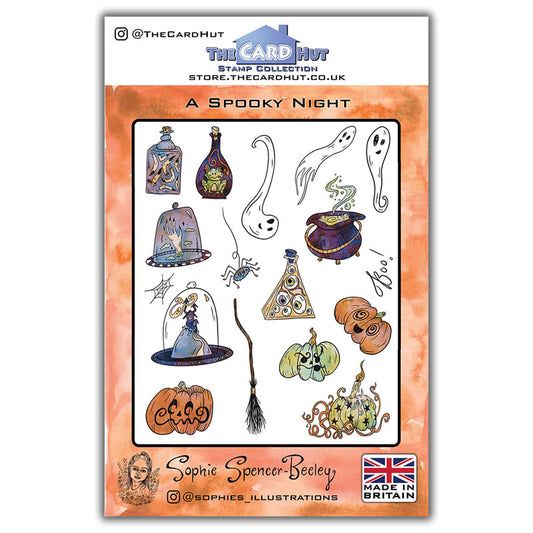 A Spooky Night Stamp Set by Sophie Spencer-Beeley