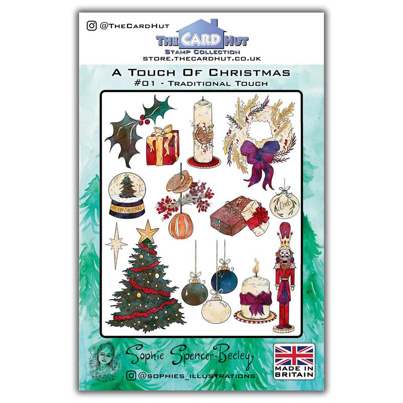 A Touch of Christmas Stamp Collection by Sophie Spencer Beeley