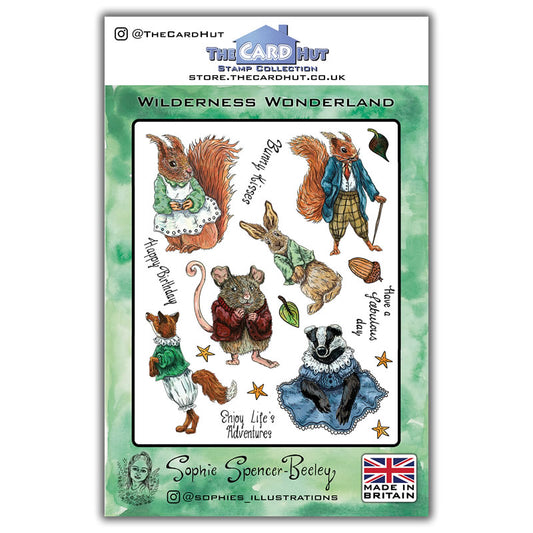 Wilderness Wonderland Stamp Set by Sophie Spencer-Beeley