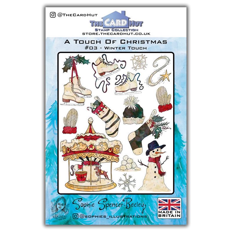 A Touch of Christmas Stamp Collection by Sophie Spencer Beeley